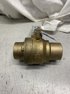 Nibco 2" Sweat Bronze Full Port Ball Valve Class 600 NJ83XHD