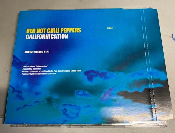 RED HOT CHILI PEPPERS - CALIFORNICATION - RARE PROMO MAXI CD 2000 - Bild 3 von 3