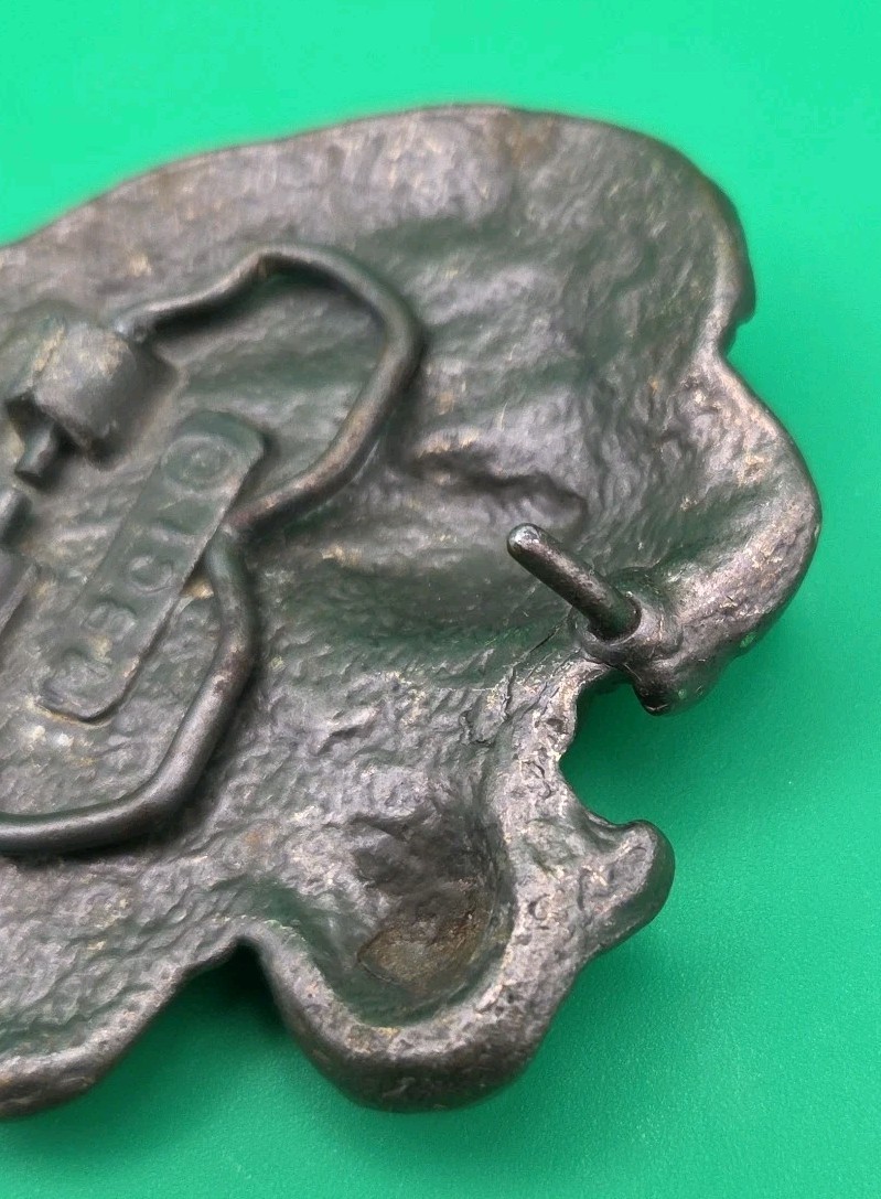 MBCI Brasstone Panther Mountain Lion Cougar Belt Buckle 1970s-80s Vintage  thumbnail 6