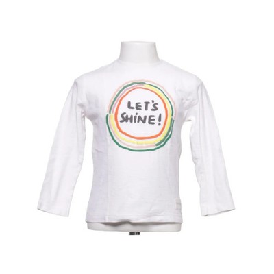 Zara Baby, Langarmshirt, Größe: 104, Weiß/Mehrfarbig, Baumwolle, Print #rTI