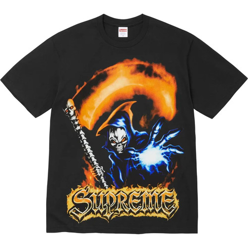 Supreme Grim Reaper Tee Black SS26 Size Small BRAND NEW IN HAND SHIPS SAME DAY