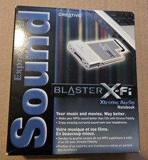 Used SB0710EF Creative Labs Sound Blaster Xtreme Audio X-Fi Notebook ExpressCard