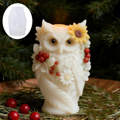 Owl Silicone Molds Multipurpose Animal Silicone Mould for Resin Casting