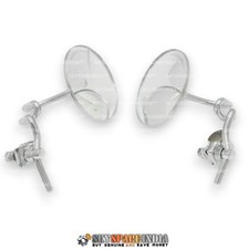 Rear View Mirror Spiral Rod Compatible With Bsa Norton Royal Enfield Triumph