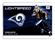 2018 Panini Football #19 Tavon Austin Lightspeed Los Angeles Rams