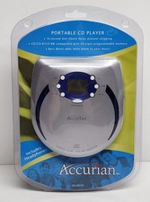 Radio Shack Accurian Portable CD/MP3 Player 42-6052 New Open Box