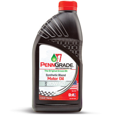 Penn Grade1 Penn Grade 1 Synthetic Blend High Performance Oil Sae 20W-501 Quart