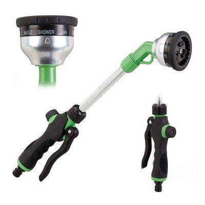 Gießstab premium Gartenbrause Sprühgerät Sprühkopf 9 Funktionen 240 g Gießstab