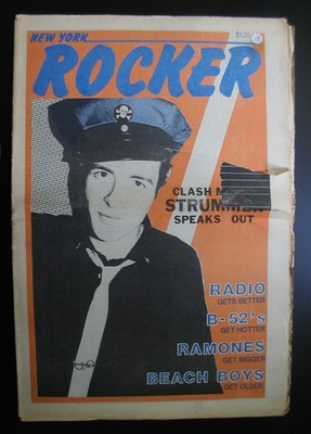New York Rocker. #18. April-May 1979. The Clash, B-52s, Beach Boys, Raincoats et