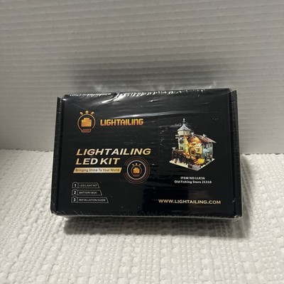 Lightailing LED Light Kit for Lego Old Fishing Store. Item#LLK36