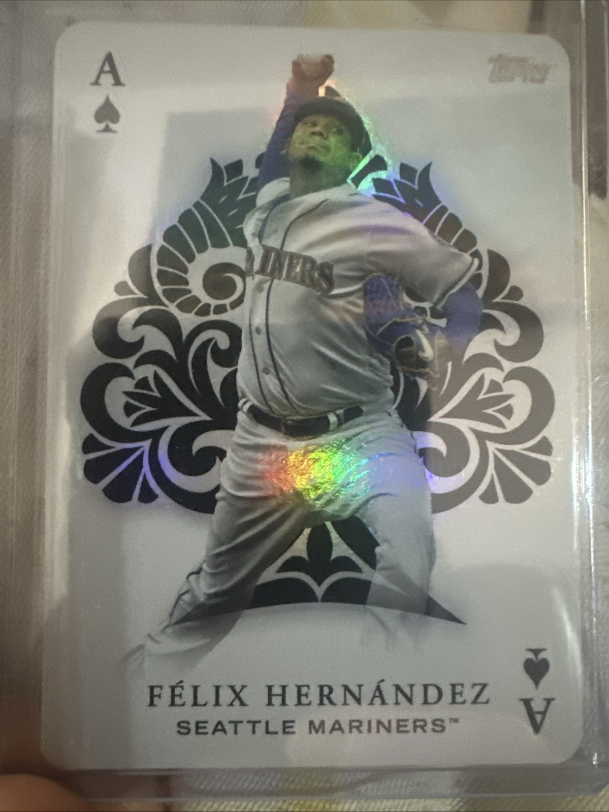 2023 Topps #AA-44 Felix Hernandez All Aces Black #/299