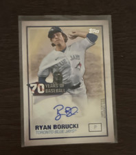 Topps 2021 70 Years Autographs Ryan Borucki Autograph #70YA-BOR