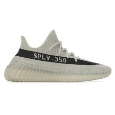 adidas Yeezy Boost 350 V2 Lace Up Youth Boys Grey Sneakers Casual Shoes HP7870