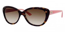 New Kate Spade Women Sunglasses KS Angelique/S 0JUH/Y6 Tortoise Dark Brown 55mm