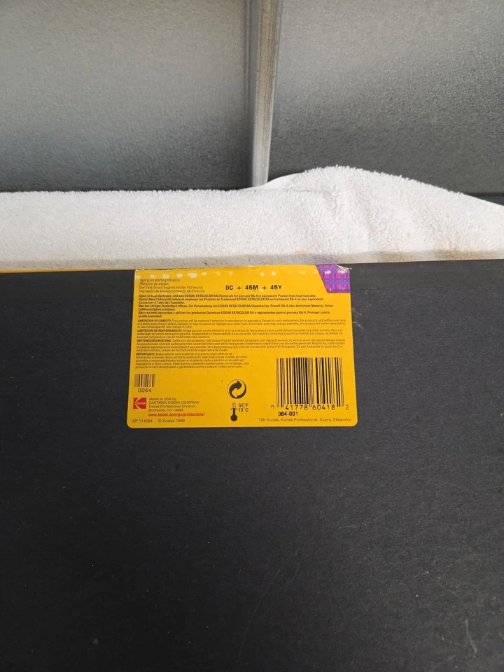 Papel Fotográfico Kodak Professional Supra III Superficie E 46 Hojas Abiertas Foto 4 de 4