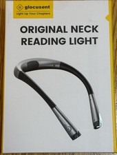 Glocusent  Led Neck Reading Light Book Light For Reading In Bed - NEW