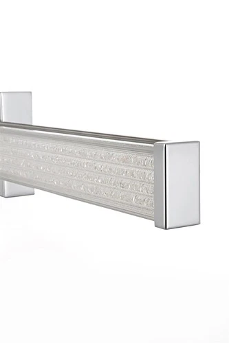 Living District Jaxx 31" Led Wall Sconce in Chrome - Picture 8 of 9