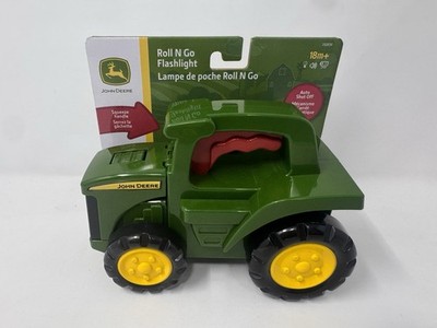 John Deere Roll N Go Flashlight Toy Tractor New Sealed 18m+