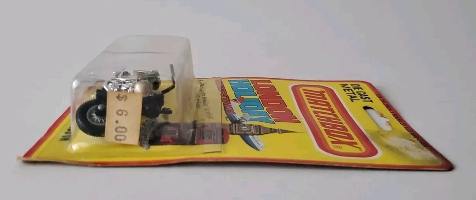 1981 HOT WHEELS LONDON HOLIDAY NO. 50 HARLEY DAVIDSON 1200 MATTEL MOTORCYCLE - Image 4 of 4