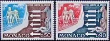 Monaco #YT951-YT952 MNH 1973 Fight Drug Addiction Hand Syringes [897-898]