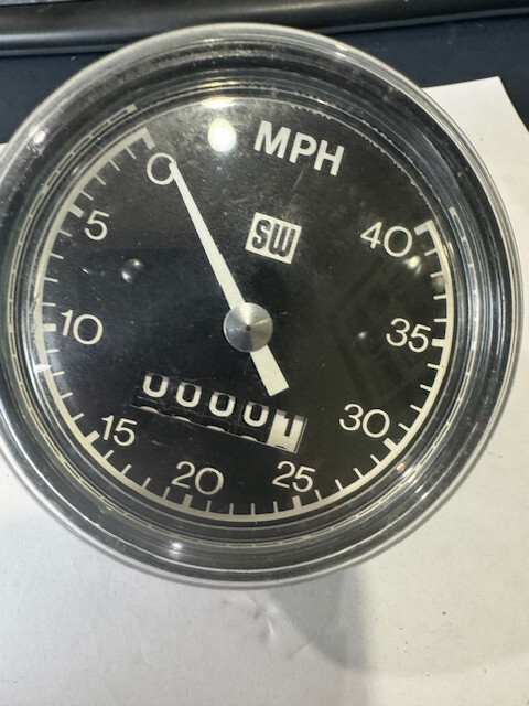 NOS VINTAGE BIKE SPEEDOMETER HEAD SW STEWART WARNER BICYCLE OLD SCHOOL