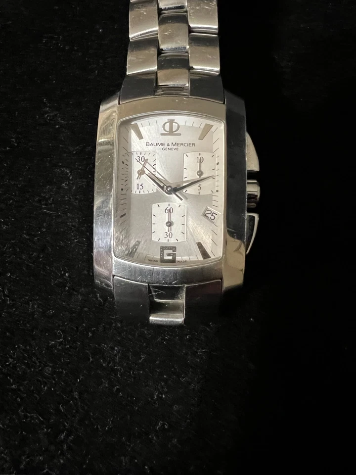 Baume Mercier Men's Hampton Chronograph Silver Dial Watch 65481 - Image 2 of 4