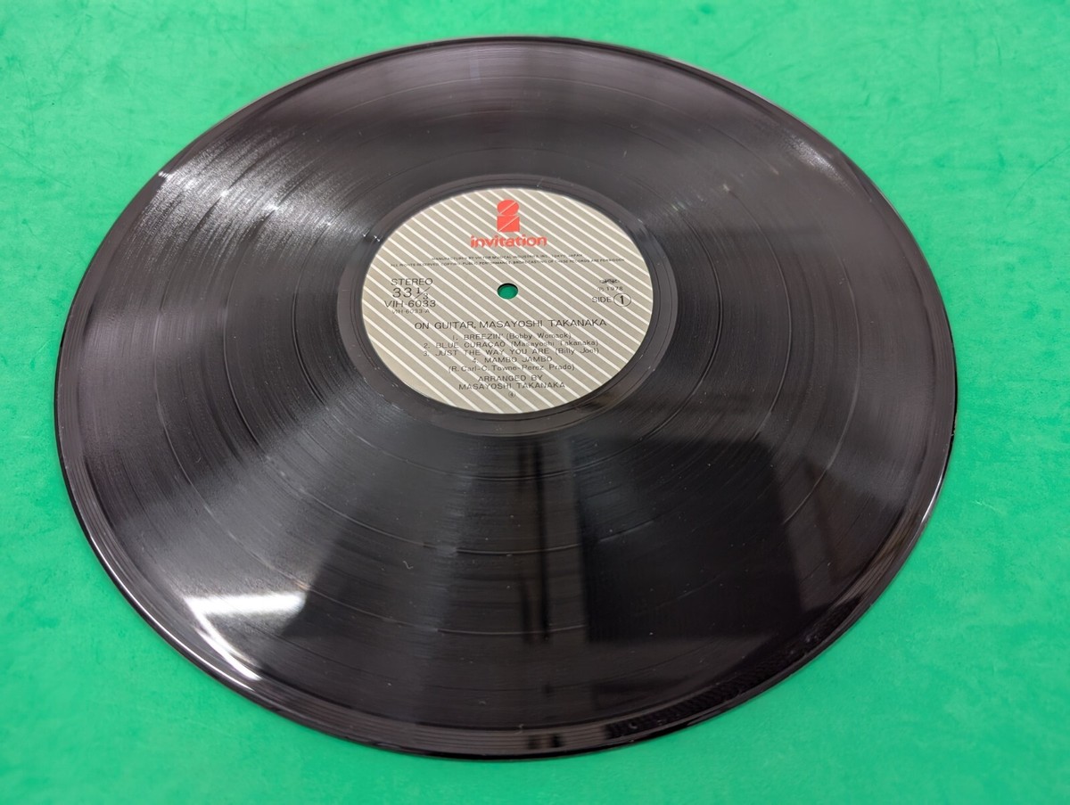 Original Masayoshi Takanaka On Guitar 1978 Vinyl Record LP