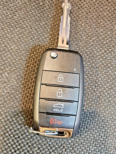 2014-2017 KIA FORTE REMOTE FLIP KEY FOB OSLOKA-870T TESTED - Foto 5