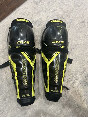 Warrior DX5 Alpha Shin Pads 12  Junior