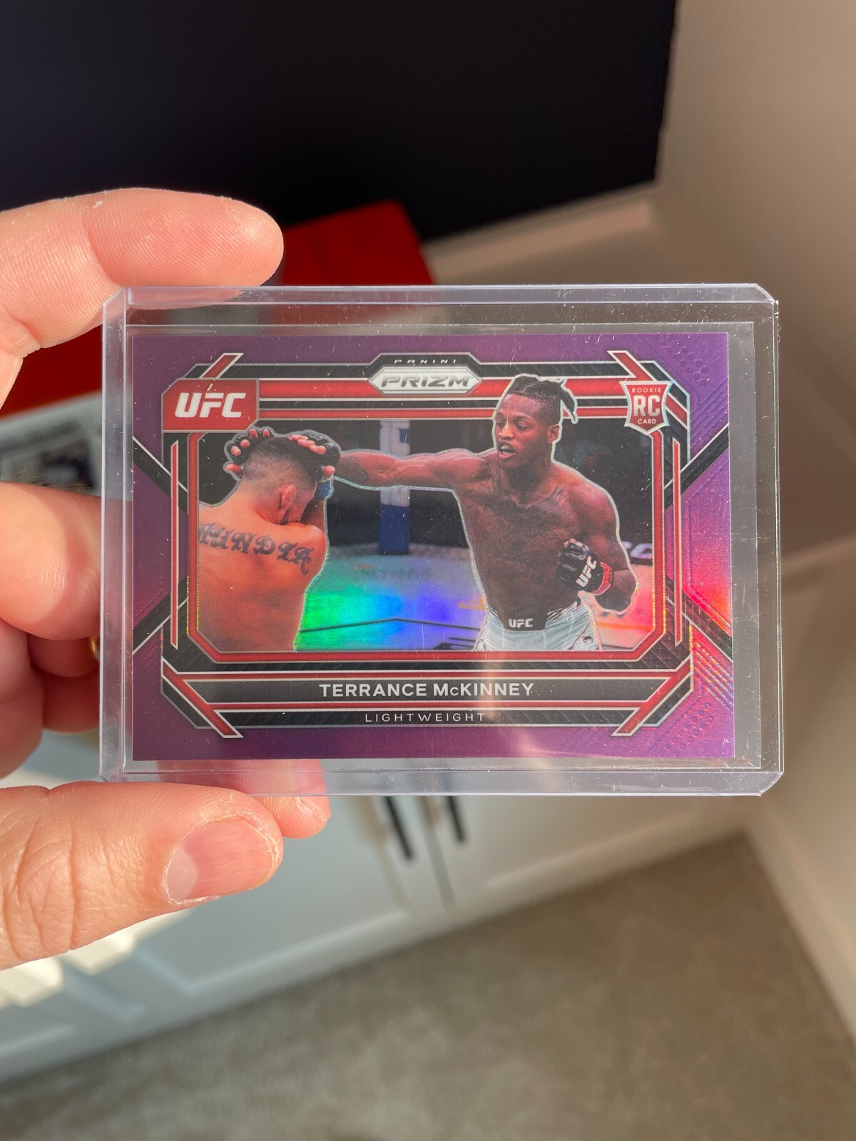Terrance McKinney Rookie Purple Prizm /149 - 2023 Panini Prizm UFC #31
