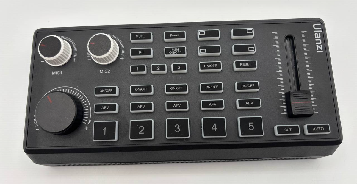 ULANZI DD02 Video Switcher - 4 HDMI Inputs, 4K, OBS/vMix/YouTube