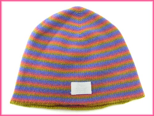HERMES Je T'aime Kids Knit Beanie Hat 