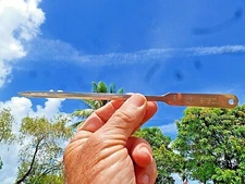 Letter Envelope Opener 9" By Universal Chrome Finish Silver Lightweight  1 (One)