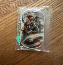 Avengers dog tag necklace