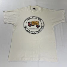 Vintage L Single Stitch T-Shirt Minneapolis Moline Tractor Screen Stars 80s 90s