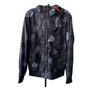 north face polka dot jacket