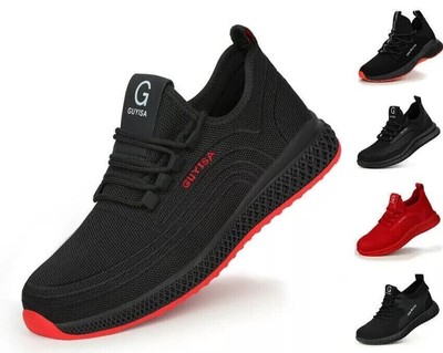 Neu Herren Damen S3 Sportliche Leicht Arbeitsschuhe Sicherheitsschuhe Stahlkappe