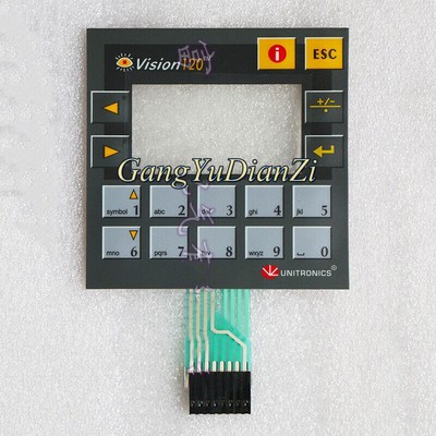 Membrane Keypad FIT FOR UNITRONICS VISION120 V120-22-R6C Protective #T7*