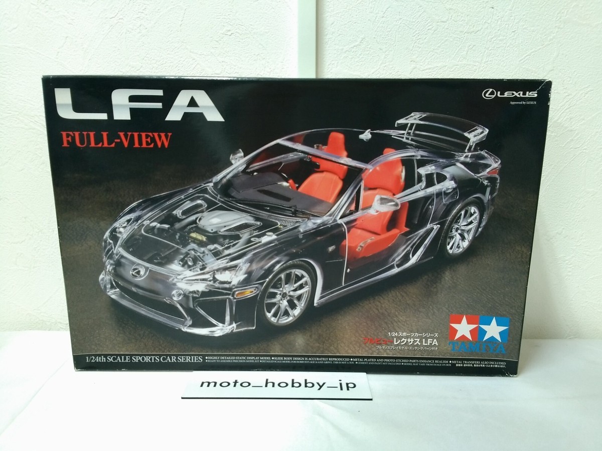 1x Tamiya 24325 1/24 Lexus LFA Full View Version Transparent