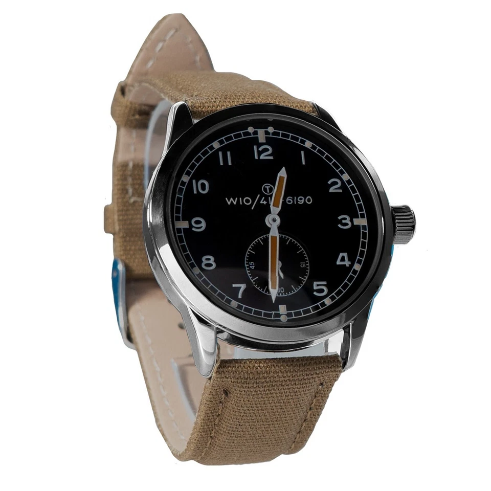 Ailager® Dirty Dozen British Military WW2 Service Watch - Luminous Hands - Repro - Image 3 of 4