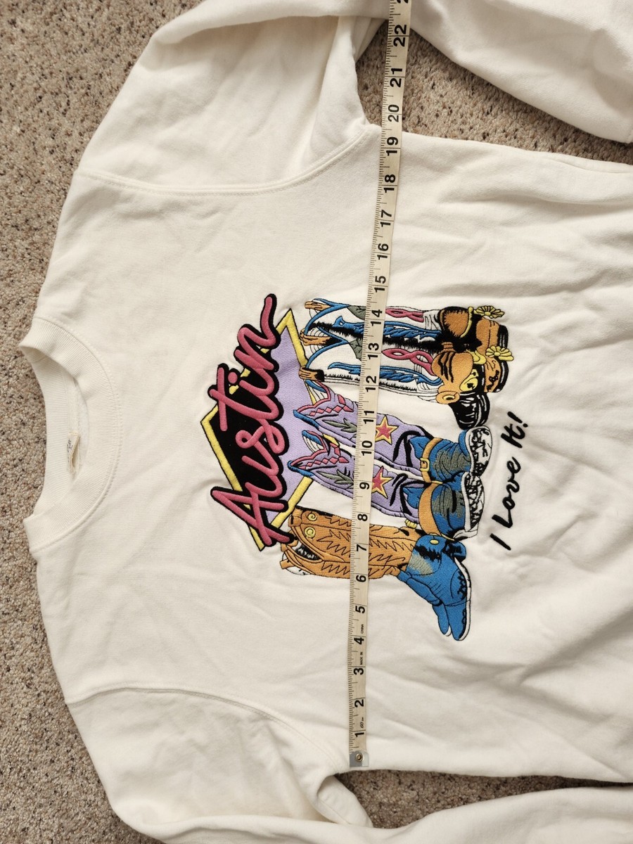 John Galt Austin I Love You Sweater Onesize View 6