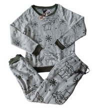 Star Wars Character Ladies' Size Small Fleece 2-piece Pajama Set Sleepwear
