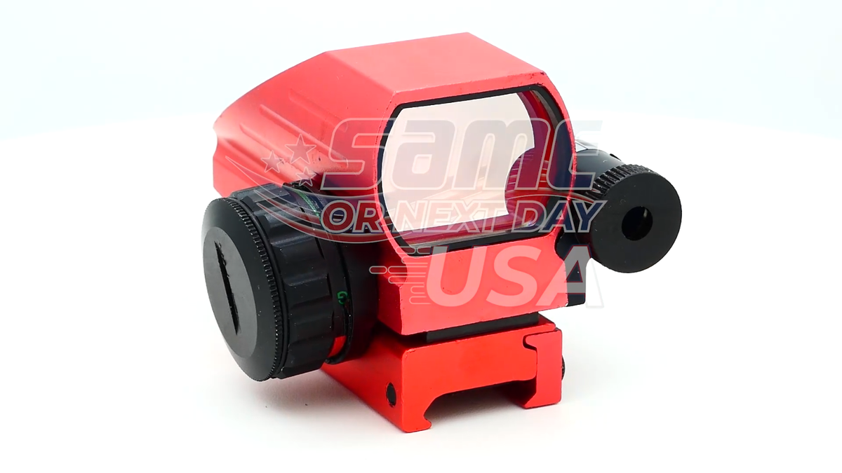 Red Green Dot Reflex Sight Laser Scope Tactical Holographic 4