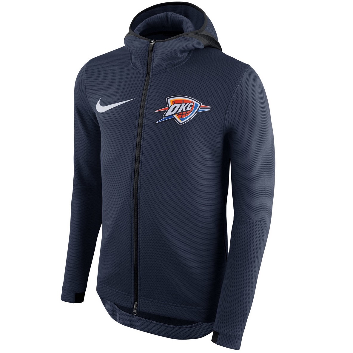 Oklahoma City Thunder Nike Showtime Thermaflex Therma Flex Full Zip Hoodie OKC | eBay