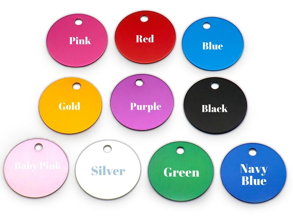Engraved Personalised Pet Id Tag,Dog Identification Tags,deep engraving