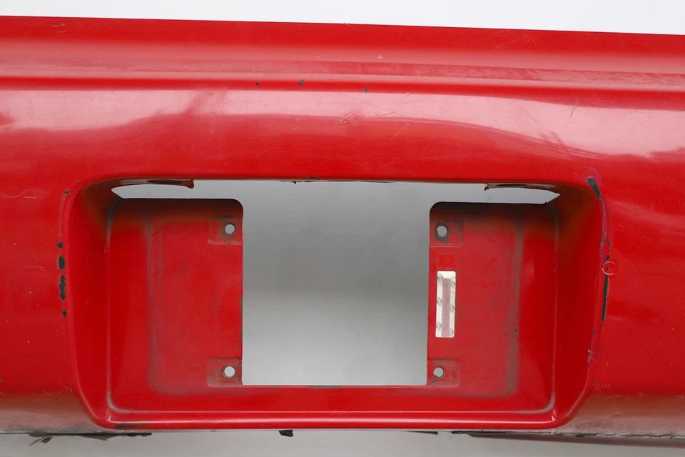 Nissan 240SX 95-98 Rear, Bumper Face Cover, Red H5022-70F25, OEM, 1995,1996, 199 - Image 3 of 4