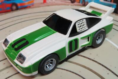 Faller Aurora 5604 ~~ AFX Monza GT with Driving Lights, 1970s Toy #EBS1326