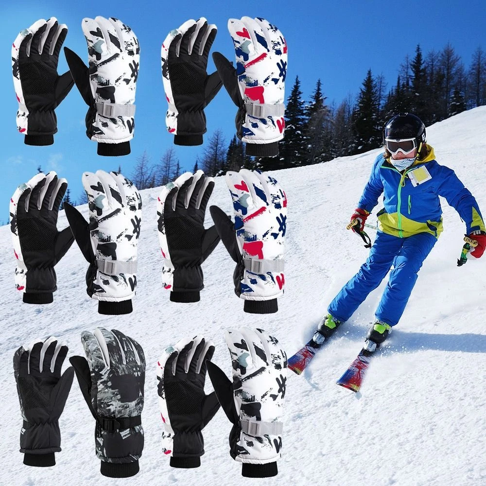 Long sale snowboard gloves