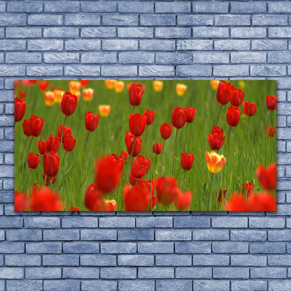 Impression sur verre acrylique 140x70 resistant aux UV avec motif nature
