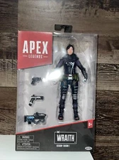 Wraith Action Figure From Apex Legends Video Game With P2020, RE-45, & Prowler